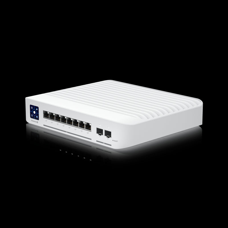 Ubiquiti Switch Enterprise 8-port PoE+ 8x2.5GbE, Ideal For Wi-Fi 6 AP, 2x 10g SFP+ Ports For Uplinks, Managed Layer 3 Switch, Ubiquiti Switch Enterprise 8-port PoE+ 8x2.5GbE, Ideal For Wi-Fi 6 AP, 2x 10g SFP+ Ports For Uplinks, Managed Layer 3 Switch,